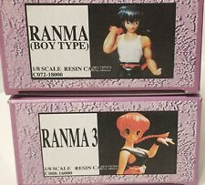 Ranma 1/2 Garage Kit Unpainted, Unassembled Boy Type & Girl Type Repro Figures picture