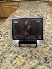 2022 Topps Chrome Star Wars The Mandalorian Crushing The Hunters 5/10 SI-7 🔥🔥 picture