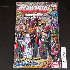 Deadpool (2013) # 27 - 1st Shiklah, Record 224 characters on cover picture