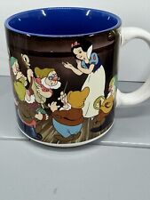 Disney Snow White & Seven Dwarfs Coffee/Tea 12oz Mug Vintage 90’s Made in Japan picture