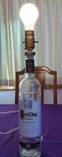 Upcycled Ketel One Vodka Bottle Repurposed Lamp NEW picture