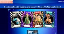 FEARLESS FRIDAYS SERIES 1 WEEK 4 EPIC+SR+RARE+U 16 CARD TOPPS DISNEY COLLECT SET picture