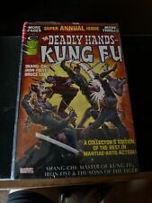 Deadly Hands of Kung Fu Omnibus HC Vol 1 DM Variant (2016) Sealed New picture