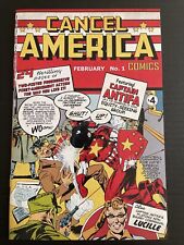 Cancel America Comics #1 | Cerebus - Cap #1 Homage - 2023 - WE COMBINE SHIPPING picture