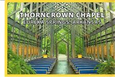 NEW Postcard Eureka Springs Arkansas Thorncrown Chapel 4x6 Mountain Collector picture
