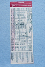 Amtrak Capitols Card - Dec 6, 1993 picture