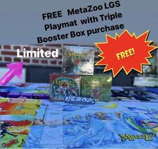 MetaZoo FREE LGS PLAYMAT Bundle Cryptid Nation 2nd, Wilderness UFO Booster Box  picture