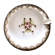Collectors item Rare Beautiful Hand Sculpted Vintage Capodimonte Porcelain Dish picture