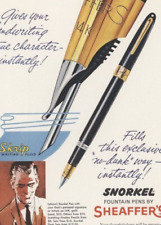 1953 Sheaffer's Fountain Pen Print Ad 7