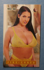 Angela White rare MH Fire Cured # 3/3 Tobacco card no. 58 picture
