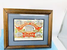 Custom House Cigar New York Boston Chicago Memphis St.Louis Jacob Stahl 1902 picture