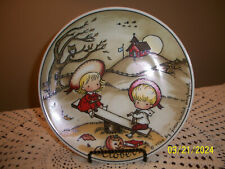 JOAN WALSH ANGLUND October VTG Collectors Plate Ebeling & Reuss W. Germany 1966 picture