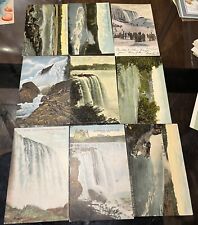 Nice~Lot of 9 Antique 1910 Niagara Falls Postcards picture