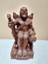 Dryad Design- Seated Freyr Statue - Norse Viking God Of Fertility picture