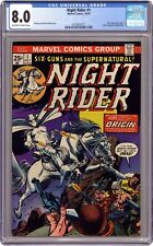 Night Rider #1 CGC 8.0 1974 4216831011 picture