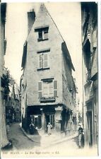 France Blois - La Rue Saint-Lubin old postcard picture