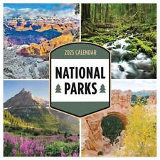 TF Publishing 2025 National Parks Mini Calendar w picture