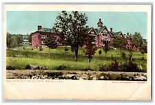 c1905's The William L Gilbert Home Winsted Connecticut CT Posted Trees Postcard picture