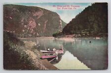Mt Minse and Mt Tammany Delaware Water Gap Pennsylvania c1910 Antique Postcard picture