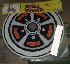 VINTAGE PAIR MAG WHEEL WACKY WHEELS BICYCLE INSERTS (2 discs) picture