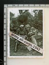WW2 REPRO Photo Foto Wehrmacht France Frankreich Normandy 1944 Camo Tarn picture