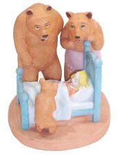Danbury Mint “Goldilocks & the 3 Bears”, The 12 Fairy Tales Porcelain Figurines picture