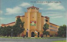 Postcard FL University of Miami Coral Gables, Florida picture