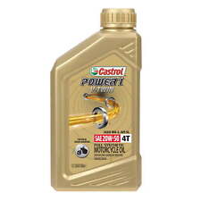 Power1 V-Twin 4T 20W-50 Full Synthetic Motorcycle Oil, 1 Qt Bottle picture