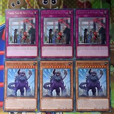 3 x VASM-EN015/DUNE-EN024 There Can Be Only One/Behemoth Rare/Common YuGiOh Mint picture
