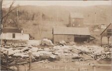 Flooding The Freshet of March 1913 Concord Vermont RPPC Photo Postcard picture