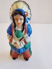 Vintage Porcelian Native American Figurine picture