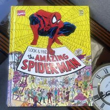 1992 Marvel Comics Look And Find The Amazing Spiderman Book - Good Condition  picture