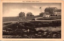 Postcard RI Block Island Vaill Cottages picture