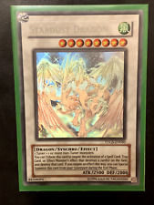 YU-GI-OH Stardust Dragon TDGS-EN040 Ghost Rare Unlimited Edition EU Version picture