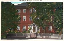 Postcard MD Annapolis Maryland Chase Mansion White Border Vintage PC b7766 picture