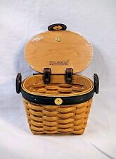 Longaberger Basket Signed Handwoven Collectors Club Ed RAD 2000 Ohio *No Strap picture