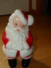Santa Claus Christmas Statue Vintage Large Chalkware Plaster [c551] picture
