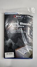 25 BCW Blue Comic Book Plastic Dividers With Folding Write On Tab  picture