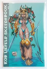 Rob Liefeld Sketchbook #1A 2004 VF UNREAD SIGNED by Rob Liefeld 1st PrintRipley  picture