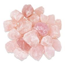 Rough Rose Quartz Crystals Bulk, Heart Chakra Raw Stones for Tumbling & Healing picture