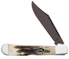 Case XX Knives Mini Copperlock Vintage Bone PVD 36742 Stainless Pocket Knife picture