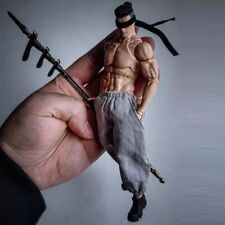 New 1/12 Male Soldier Clothes Trendy Pants Model for 6''  Action Figure Body picture