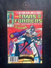 Rare 1984 Transformers #3 (Rare Newsstand) [Trasformers/GI Joe Movie Confirmed] picture