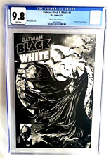 Batman Black White #1 CGC 9.8 Mico Suayan Homage Todd McFarlane #423 DC 2021 picture