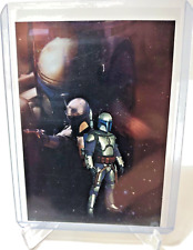 2002 Topps Star Wars Attack of the Clones Silver Foil #1 of 10 JANGO FETT picture