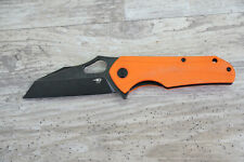 BESTECH KNIVES Operator 3.47in Linerlock Orange Folding Knife (BG36E) picture