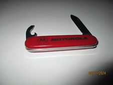 {Rare} Motorola Pocket Officer Suisse  Knife picture
