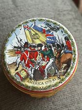 Halcyon Days Enamel Box British Military History AMERICA  numbered limited ed. picture