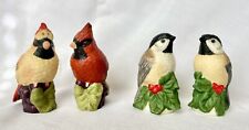 Lenox Winter Greetings Everyday Bird Salt And Pepper Shakers Set Of 4 picture