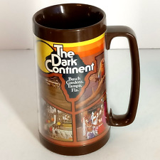 Vintage Busch Gardens Mug Cup Souvenir The Dark Continent Tampa Thermo Serv USA picture